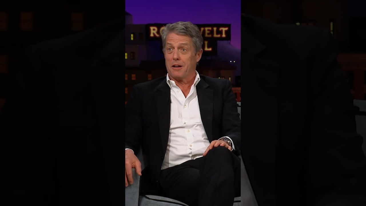Hugh Grant shares an unfortunate story involving Coney Island Hot Dogs 🌭 #shorts