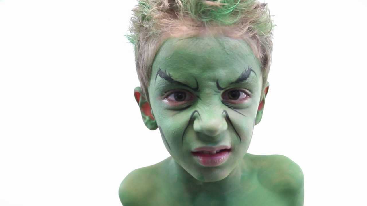 Hulk Face Paint
