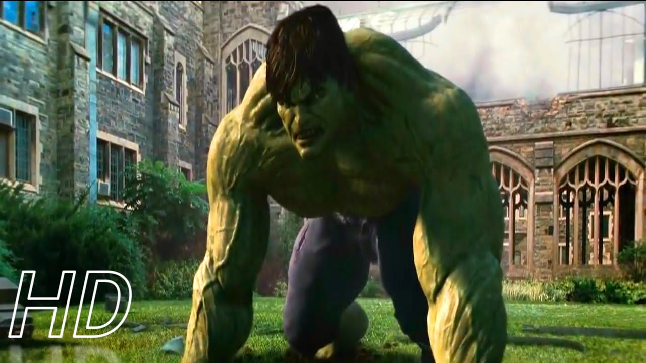 Hulk vs militares | El Increible Hulk (2008) CLIPS HD