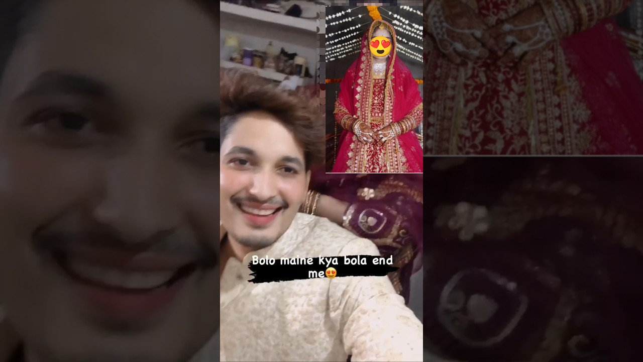 Humaira And  Salim ki Shadi ❤️👑 #weddongs #weddingvideo #shorts