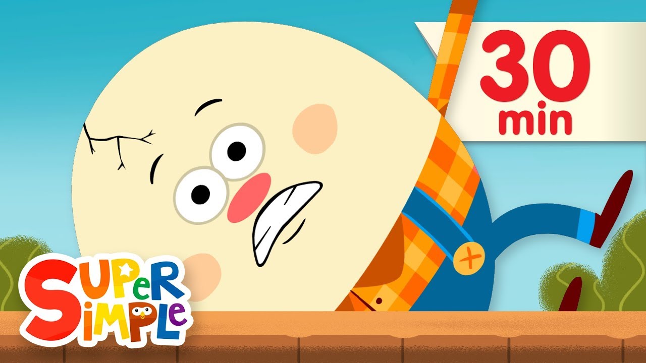 Humpty Dumpty | + More Kids Songs | Super Simple Songs