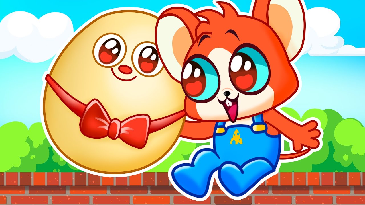 Humpty Dumpty Nursery Rhymes Song 🥚🐣 Kids Songs by Lovely Cheesy