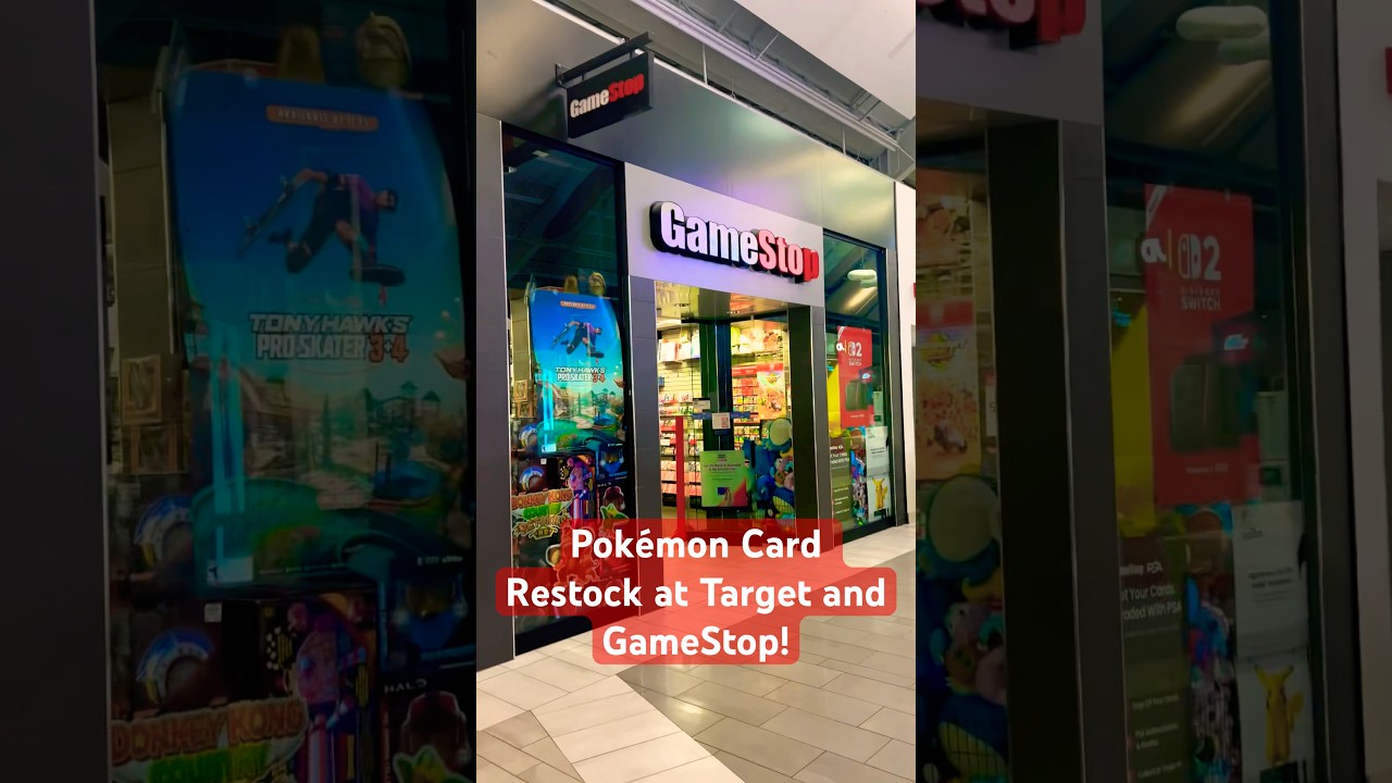 Hunting for Pokemon Cards at Target and GameStop! #pokemon #pokemonshorts #pokemoncards