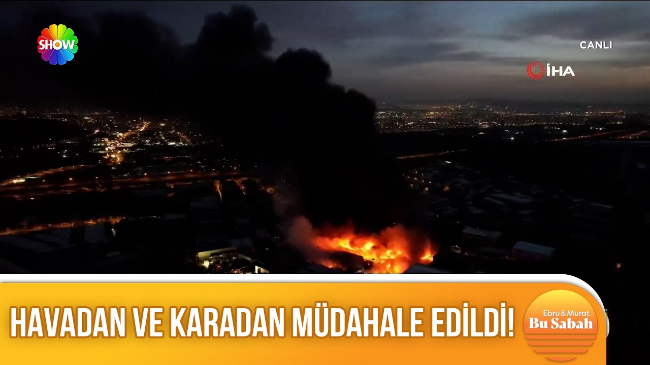 Hurdacılar sitesinde yangın!