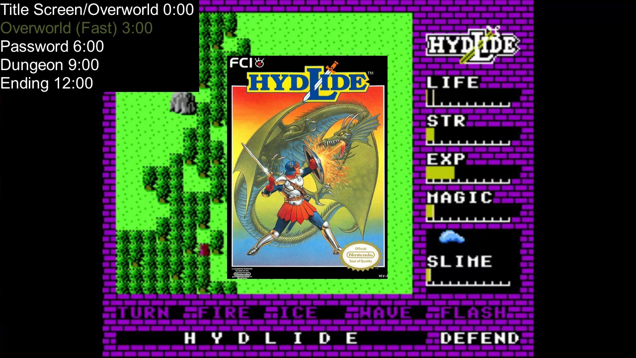 Hydlide Soundtrack - NES - 8-Bit Music