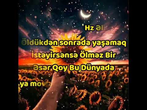 Hz ƏLİ kəlamları