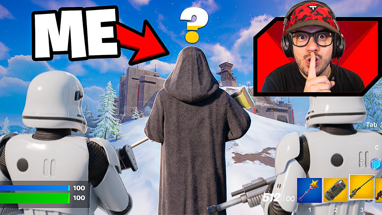 I Became *EMPEROR PALPATINE* BOSS in Fortnite! (Season 3)