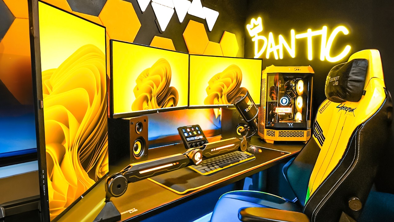 I Built My Dream $20,000 Gaming Room!
