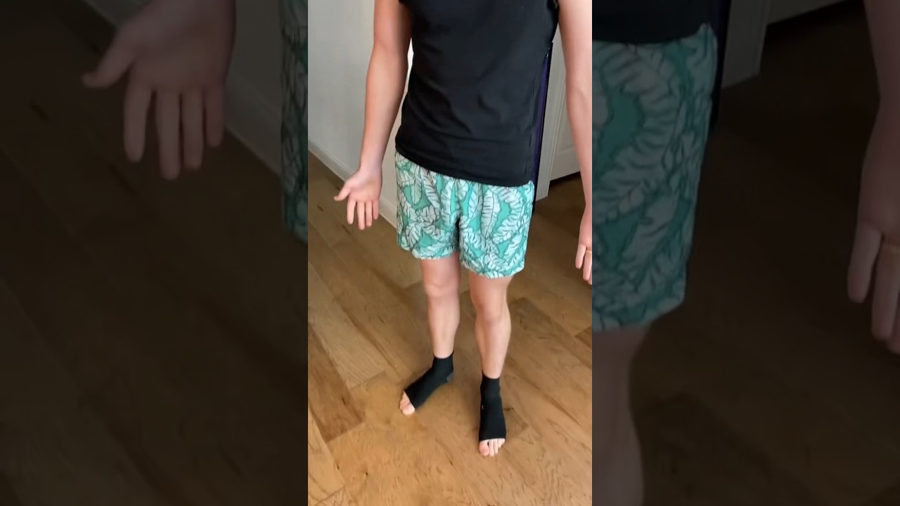 I cut his socks!!