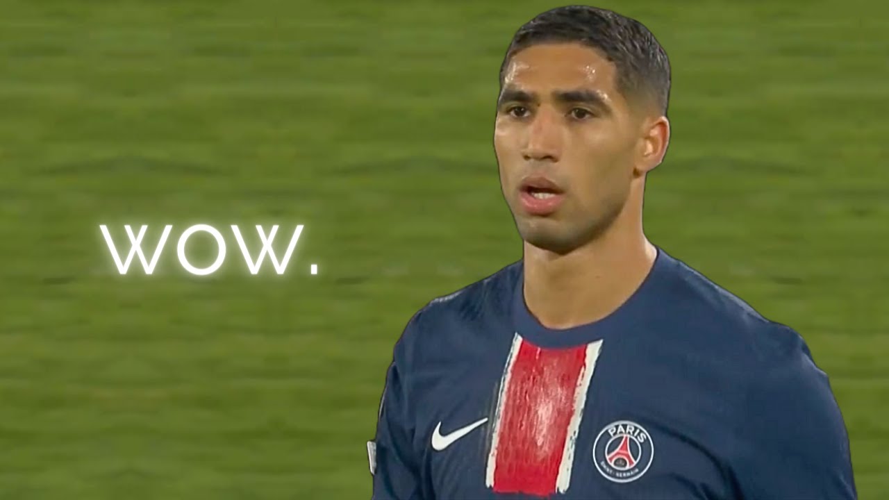 I found Achraf Hakimi's Last 20 Shots…