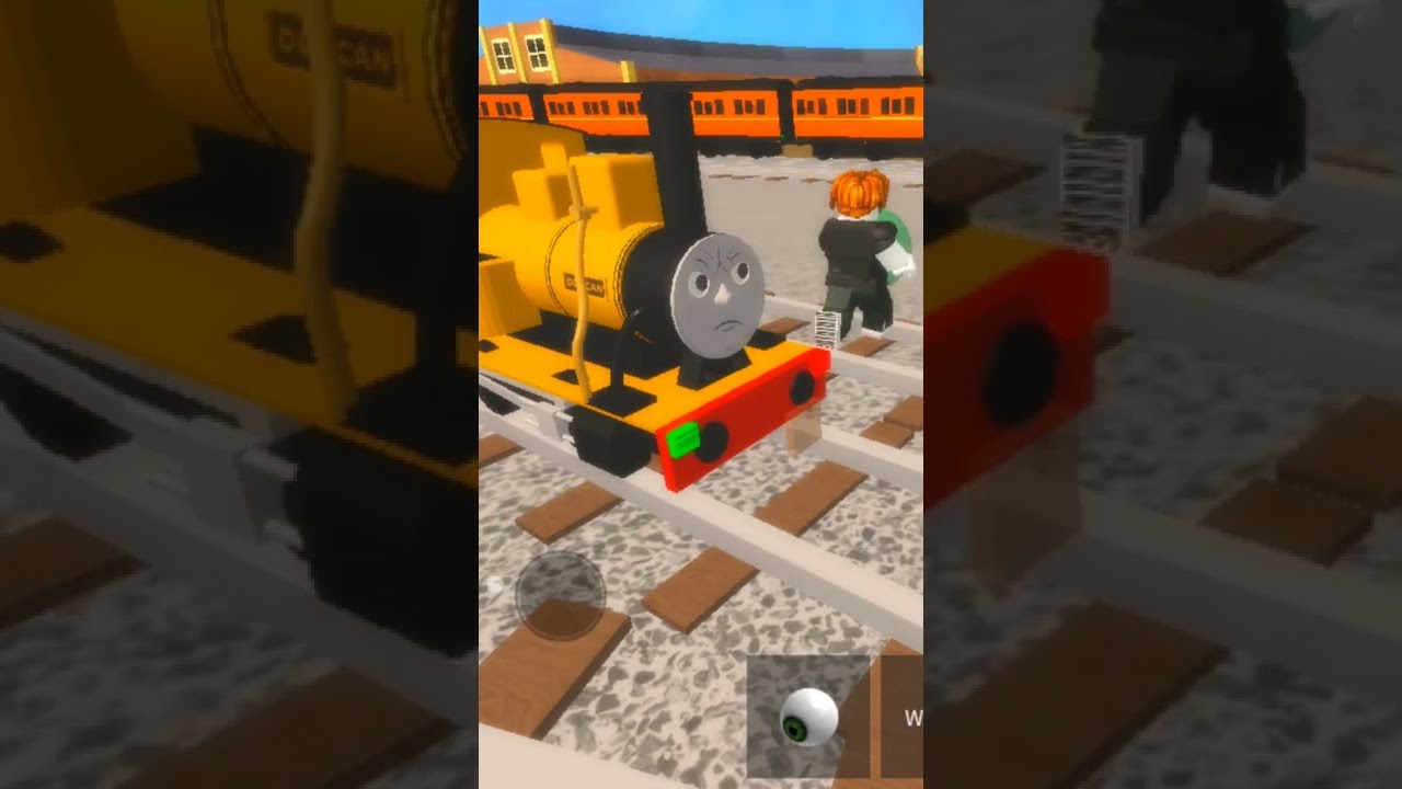 I found duncan in blue train with friends