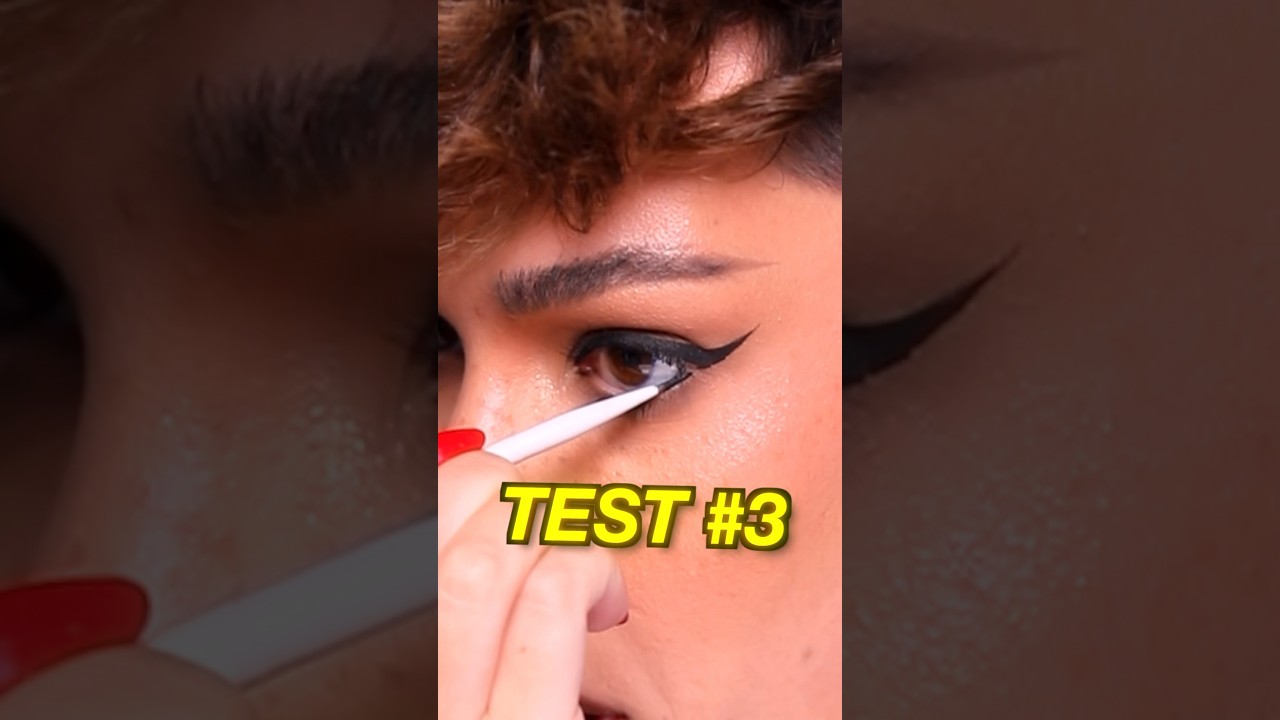 I FOUND THE BEST BLACK EYELINER 😱🖤