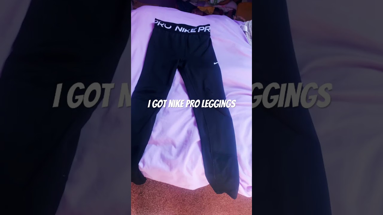 I got Nike Pro Leggings #sportswear #nike #nikepros #fy