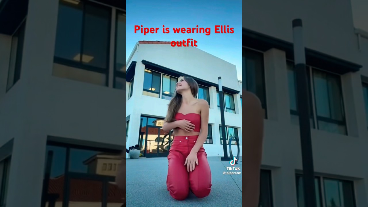 I hope she’s ok. #piperrockelle