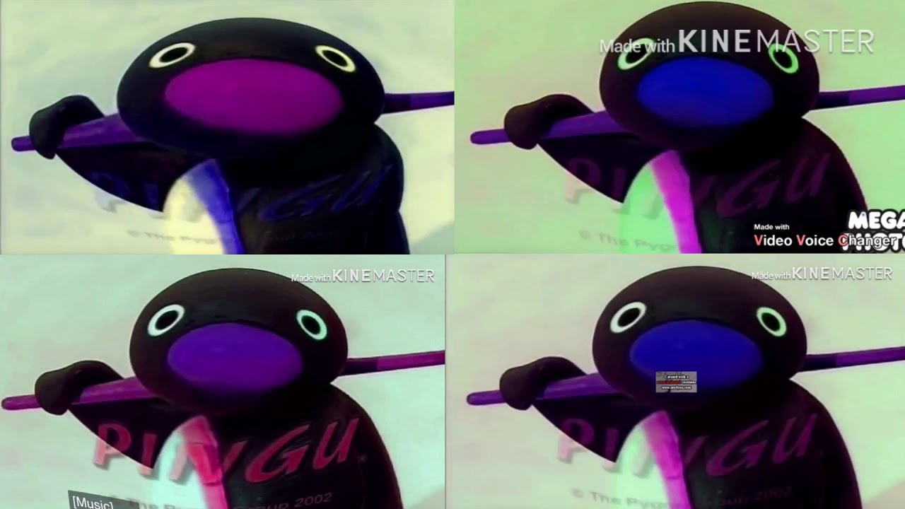 I KILLED Pingu Outro Quadparison