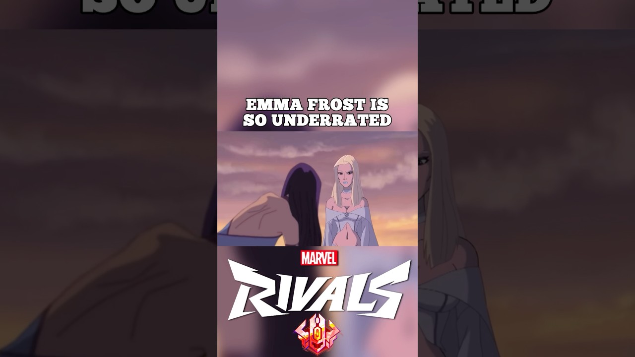 I love playing as Emma Frost in Marvel Rivals #marvelrivals #gamingmemes