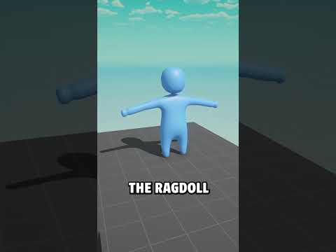I made an active ragdoll character in Unity! #devlog #indiedev #gamedev  #unity