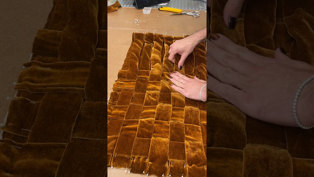 I Made these $300 pillows for CHEAP… major DIY hack #shorts