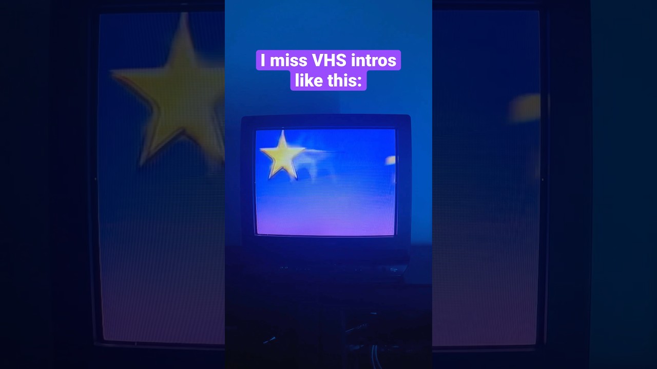 I miss VHS intros like this: