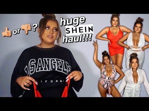 i placed a HUGE SHEIN haul & i am SHOCKED!!! *curvy girl review* | Rachel Leary