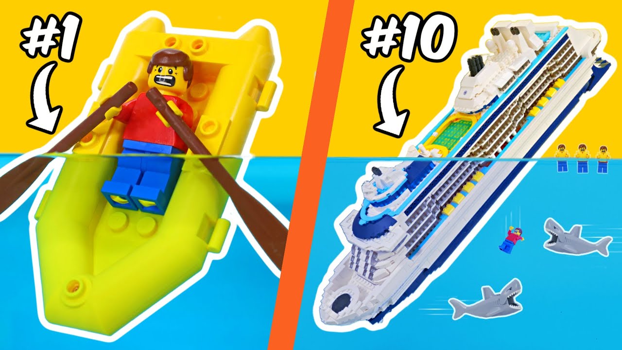 I sunk LEGO BOATS...
