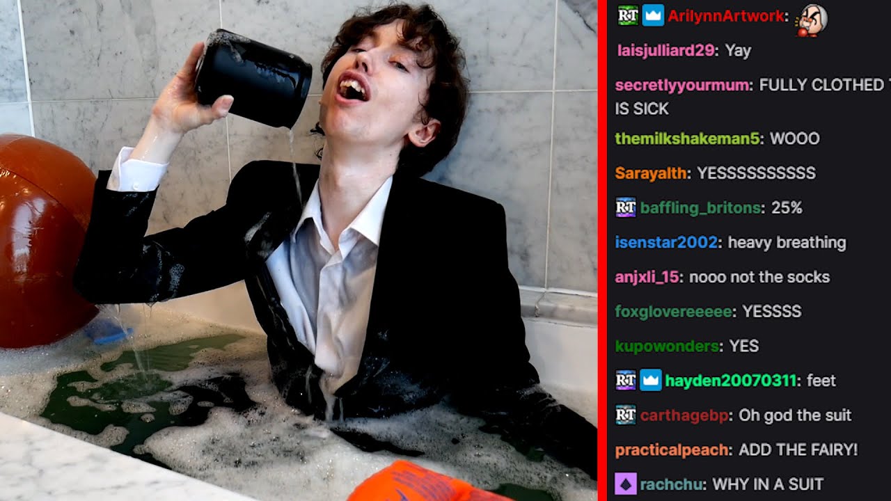 I Took A Bath in front of 10,000 People for Charity