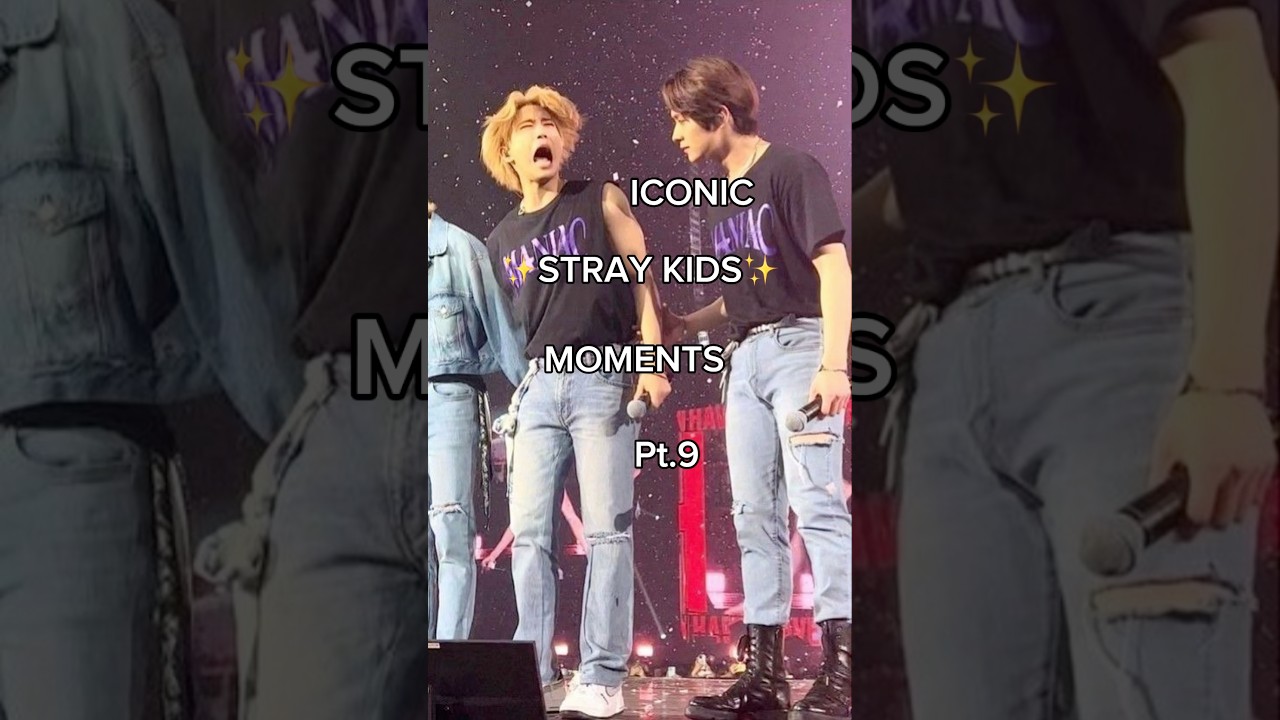 ICONIC STRAY KIDS MOMENTS✨🎤🚨pt.9 #iconic #skz #stayiconic #kpop #straykids #stay