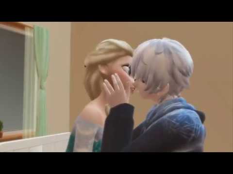 ICY KISS AND ICY TOUCH! ELSA AND JACK LOVE [FROZEN 3D ANIMATIONS]