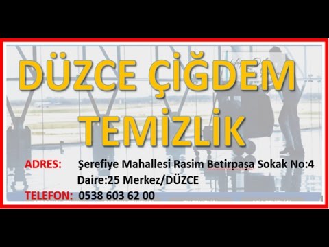 Çiğdem Temizlik...