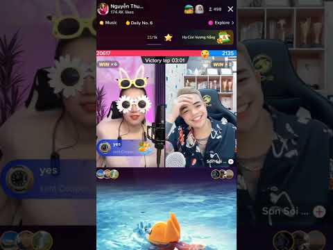 Idol Tiktok PK cute Nguyen Thu Phuong Son Soi live 11/4