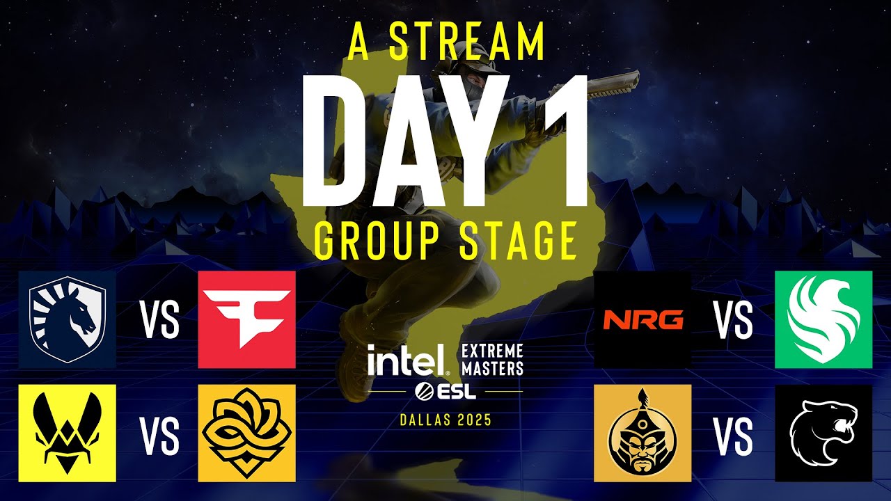 IEM Dallas 2025 - Day 1 - Stream A - FULL SHOW
