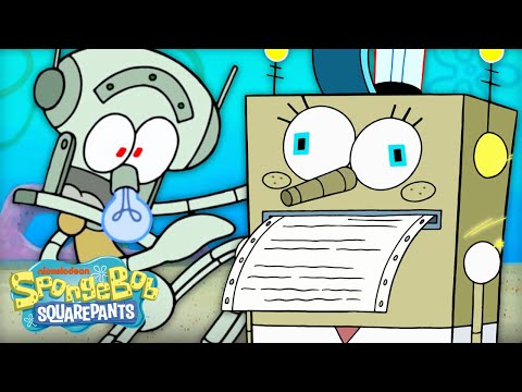 If SpongeBob & Squidward Were Robots 🤖 | 