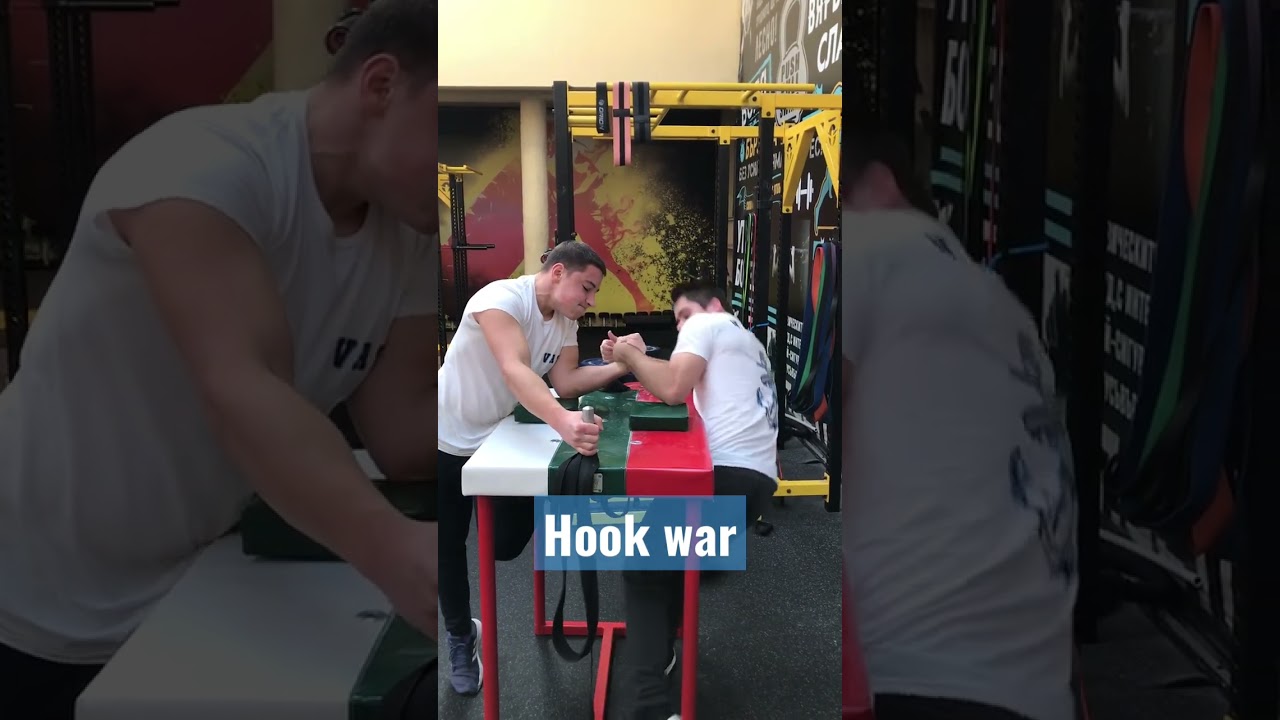Iliyan vs Ivo Hook war #armwrestling #training #hook #side #pressure #pronation #strength #biceps