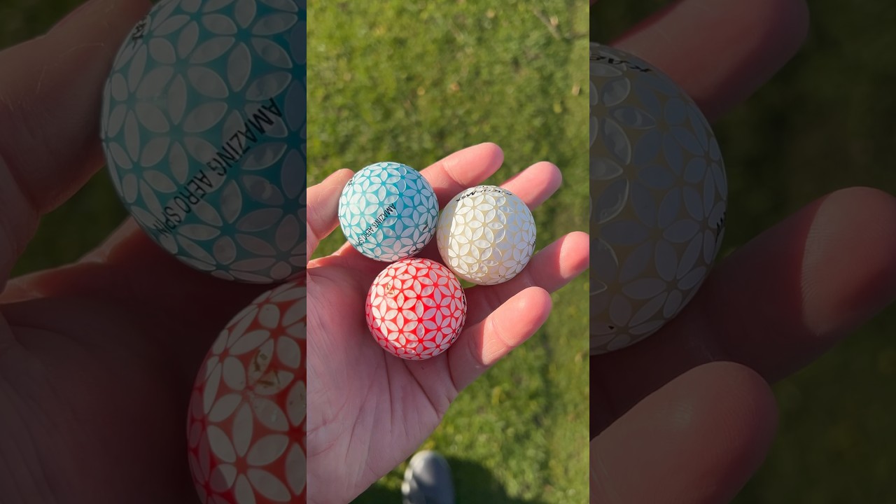 ILLEGAL Kaede Max GOLF BALLS 😬 #golf #ball