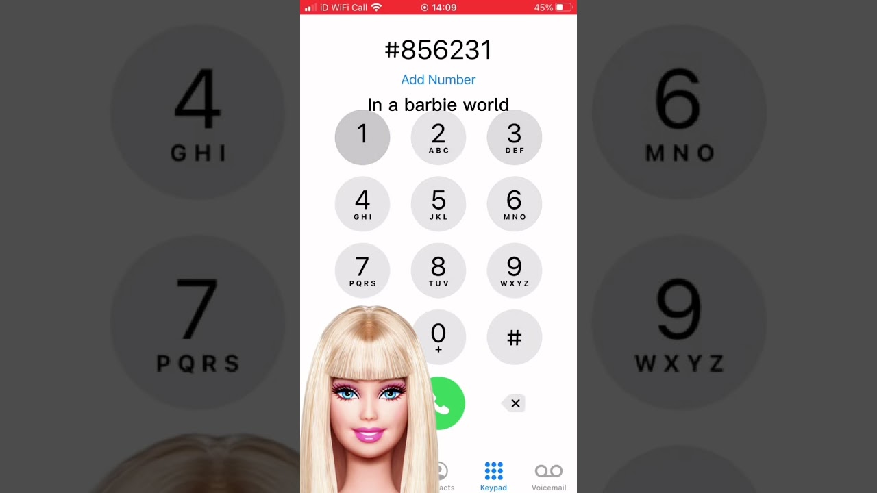 I’m a Barbie Girl Song | IPhoneDialSongs #shorts