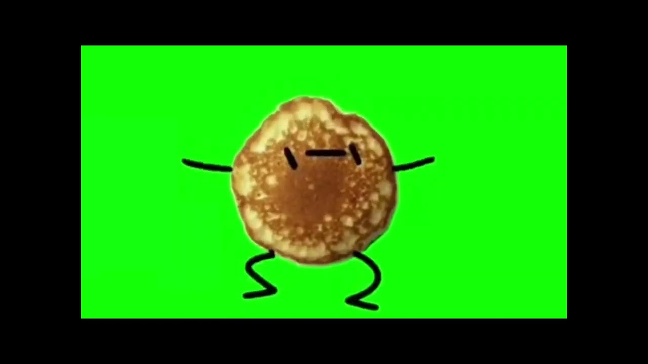 I’m a pancake green screen