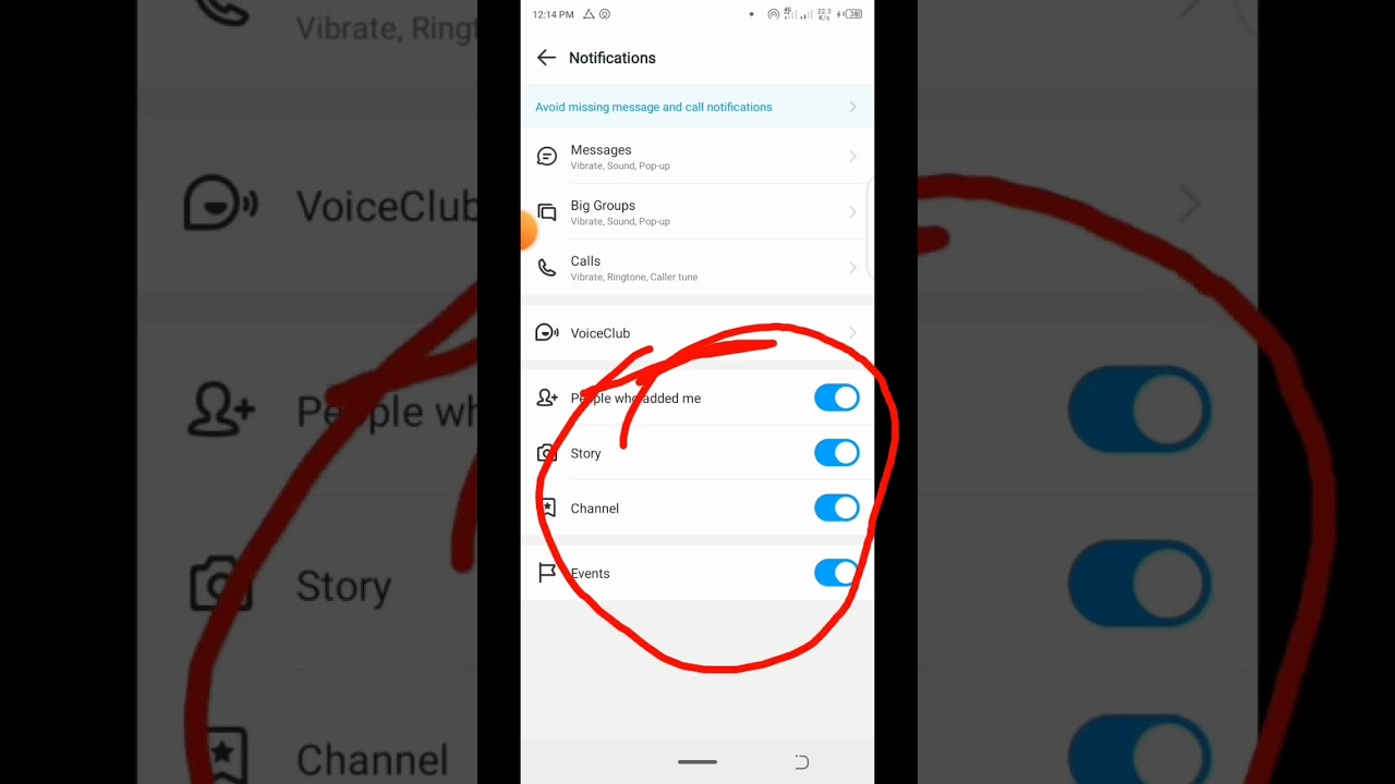 Imo Notification Settings | Imo App Notification Settings | #shorts