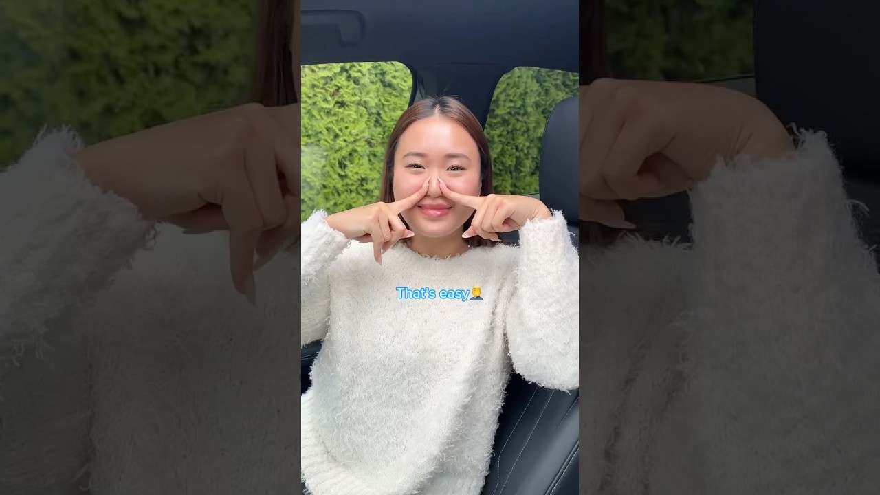 Impossible Nose Trick Challenge😳 #couple #girlfriend #boyfriend #couples #couplegoals #couplecomedy
