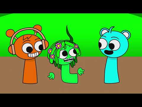 Incredibox Sprunki - GREEN VINERIA SAD STORY! Incredibox Sprunki Animation
