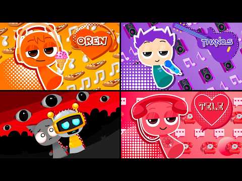 Incredibox Sprunki Intro Original VS Sprunki But Squid Game 4 VS Sprunki OC #sprunki #squidgame