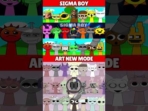 Incredibox Sprunki Sigma Boy VS Art New Mode*MIX VERSION*