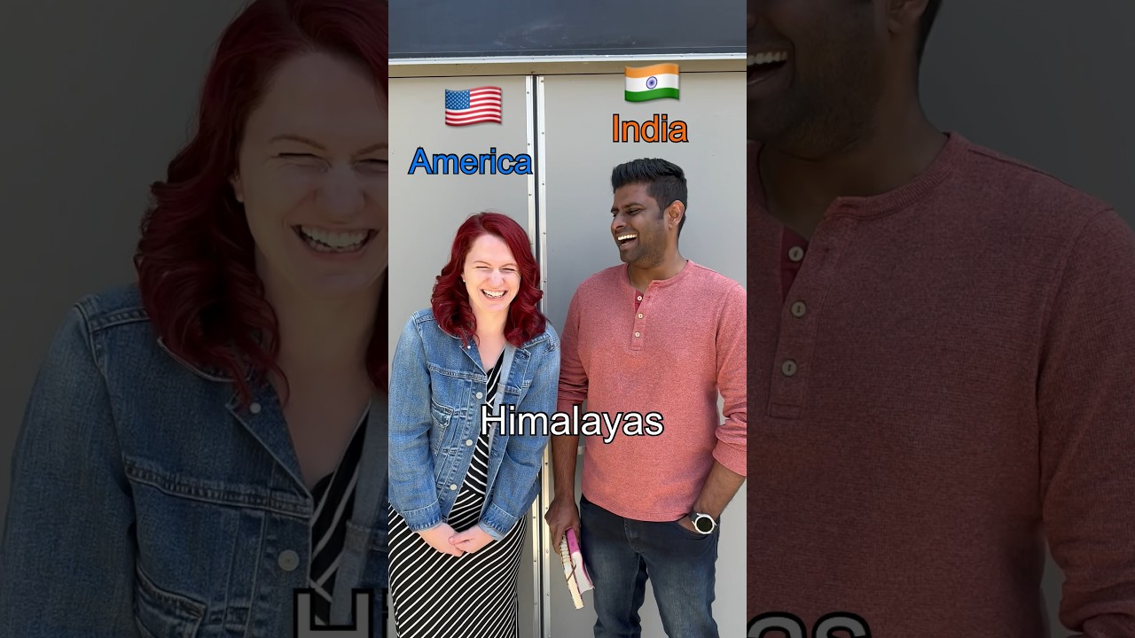 India vs America Accent Challenge