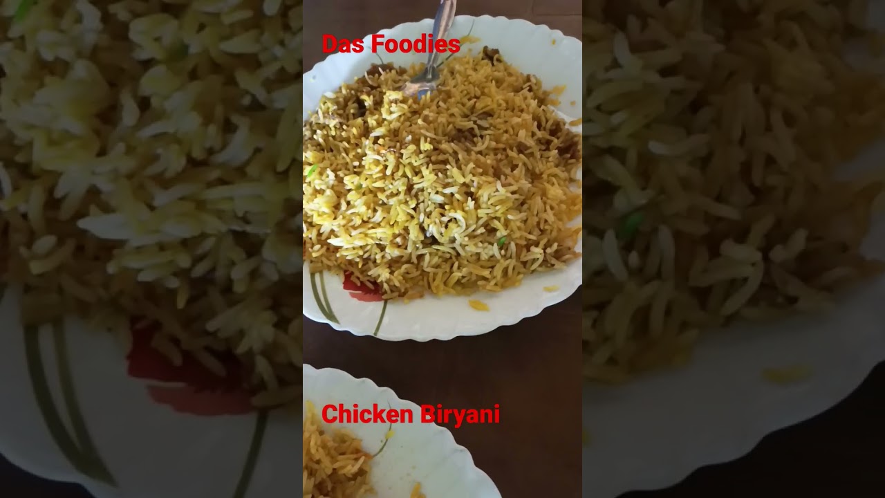 Indian Best Chicken Biryani 😨🤫Silchar Best Food #shorts #indianfood @youtube.com/@dasfoodies Maton