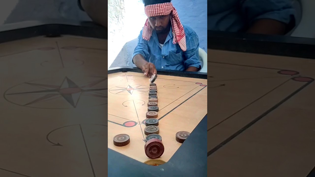 indian carrom flying shot