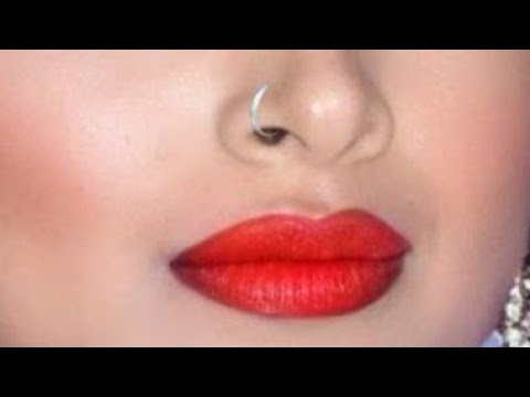 Indian Desi Girl's Hot Lips Look 🔥 ||#bridalcloseup