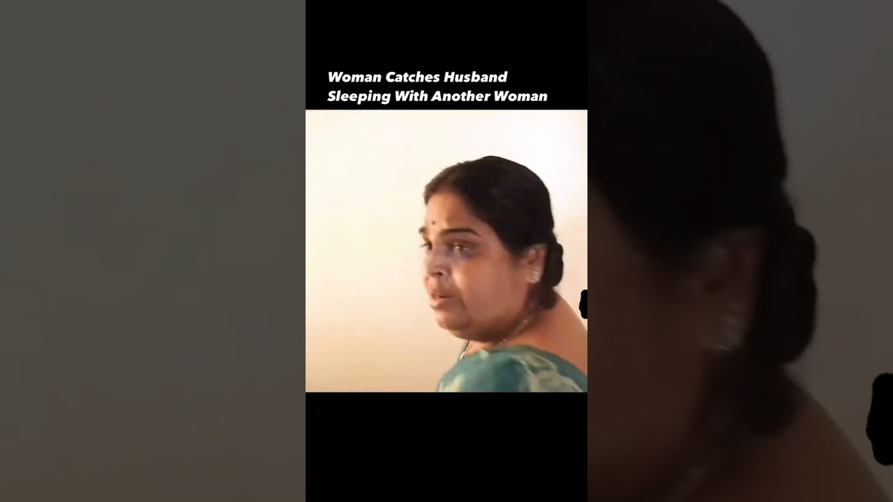 Indian woman catches cheating husband red handed #trendingshorts #trending #cheating #shorts