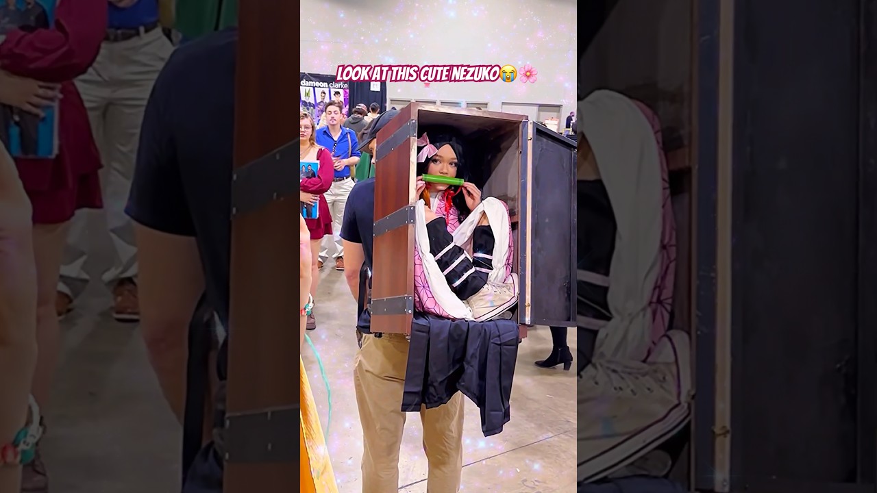 🔜Indy Pop Con ! Nezuko and Tanjiro walk away…💀🌸