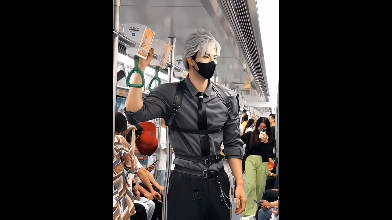 Infinite ♾️ 🍷Aura Moment in Public | Cosplay #anime #cosplay #japan