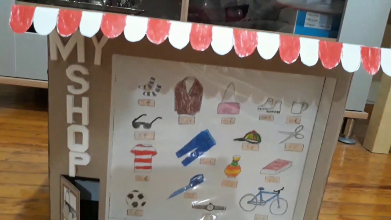 ingilizce dersi projemiz, My Shop