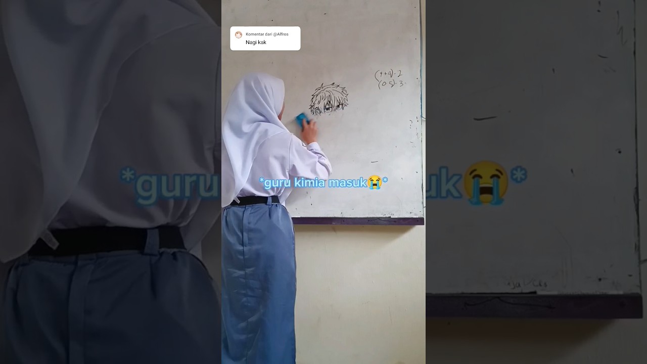 Ini #nagi nya nihh #spidol #board #anime #bluelock #drawing